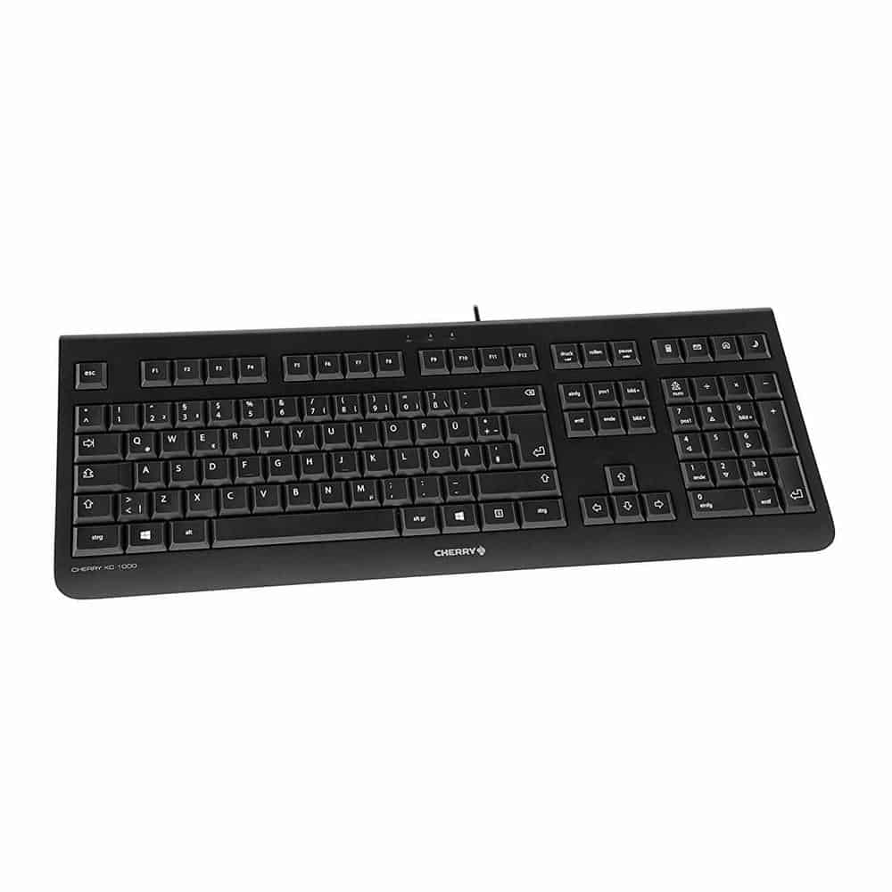 (image for) CHERRY Black KC 1000 Wired USB PC Keyboard
